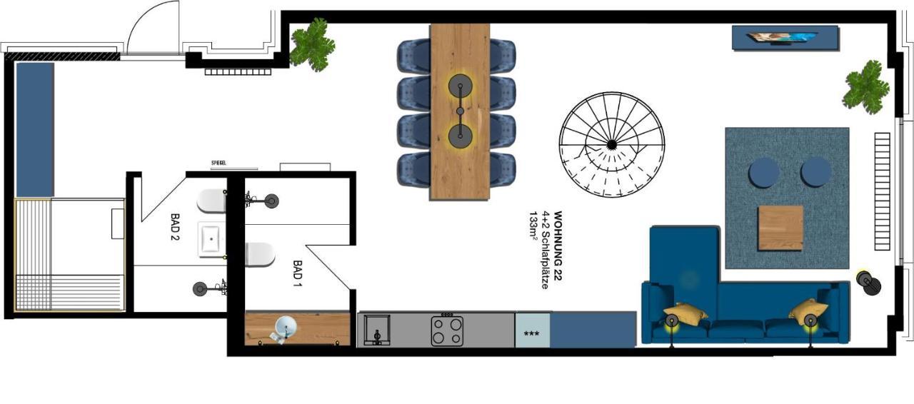 Seebruecke Heringsdorf - Appartement Mit 2 Schlafzimmern Und Terrasse S22 Luaran gambar